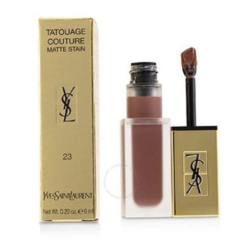 ysl singular taupe swatch|YSL tattoo couture lip color.